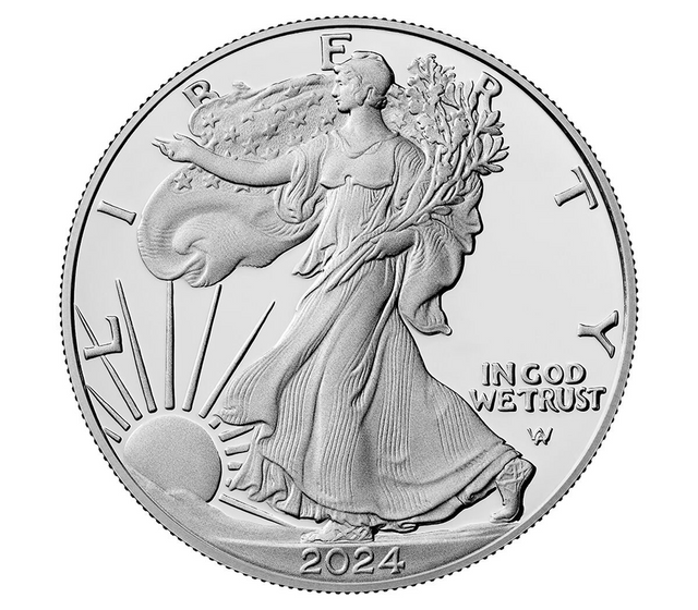 2024 American Eagle Silver Coin – 1 oz BU | Brilliant Uncirculated Bullion  -  sold by Novari Partners