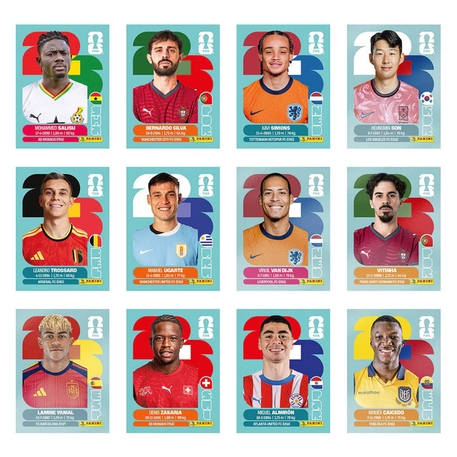Panini 2026 FIFA World Cup Sticker Box (50 Packs) - Misc by Novari Partners
