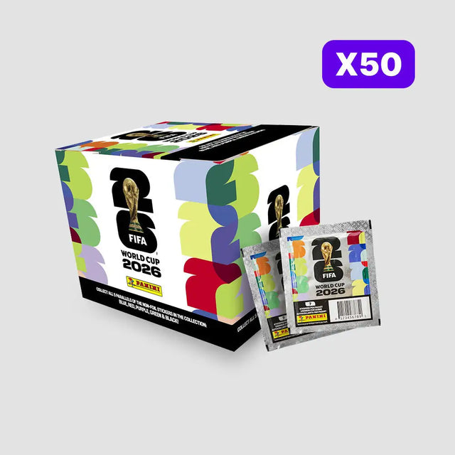Panini 2026 FIFA World Cup Sticker Box 50-Pack Sealed Box - Packets by Novari Partners